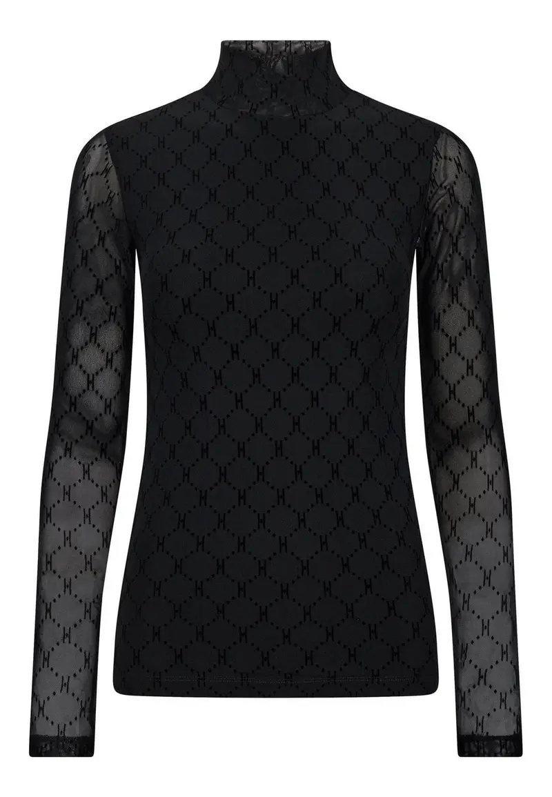 Hype The Detail - Mesh High Neck 300-15 - 9 - Black