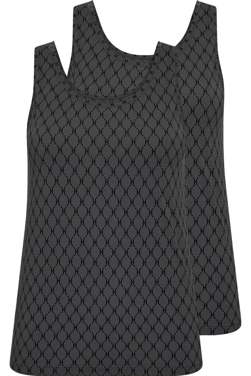 Hype The Detail - Singlet Logo 2Pk 3250-1 - 8 - Grå