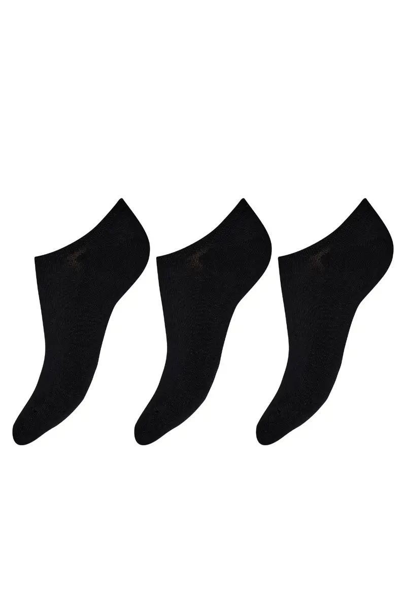 Hype The Detail - Sneaker 3-Pack 21500-65 - 1100 - Slate Black