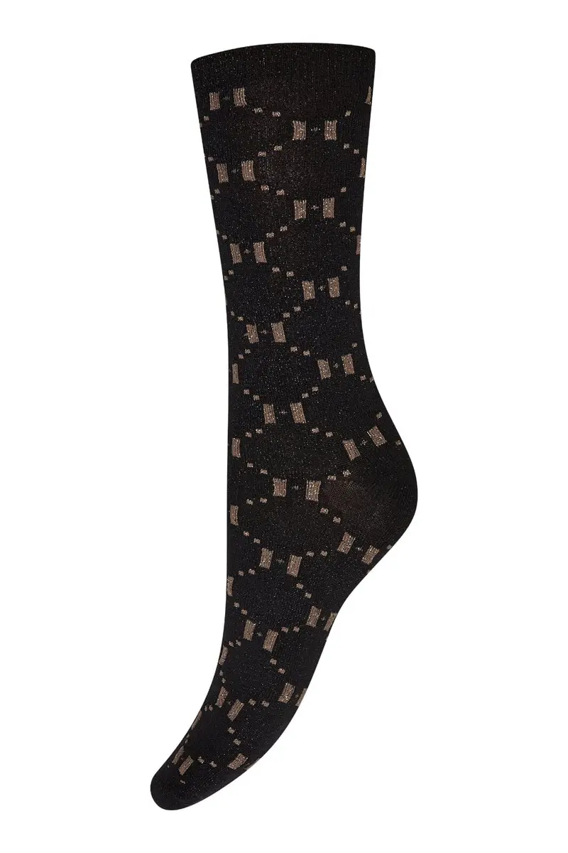 Hype The Detail - Socks W/Lurex 21561-75 - 1104 - Black