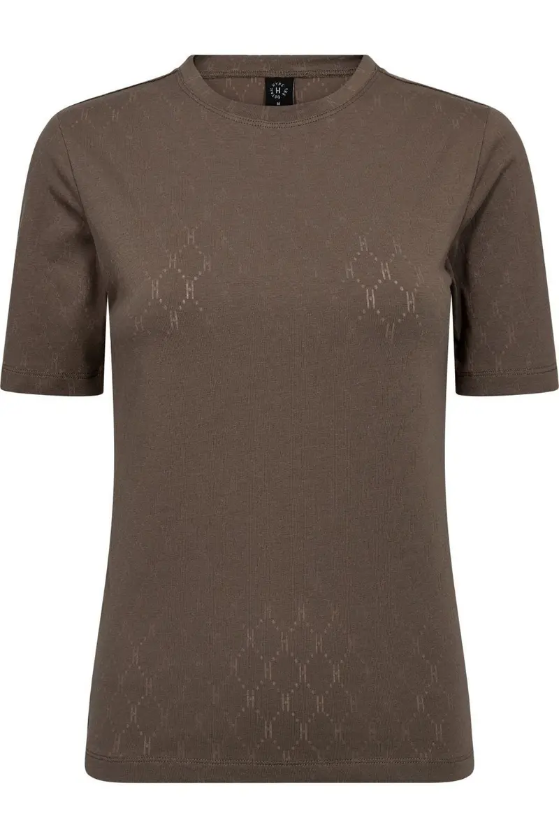 Hype The Detail - Tee S/S, Cotton 600-2 - 2 - Brun