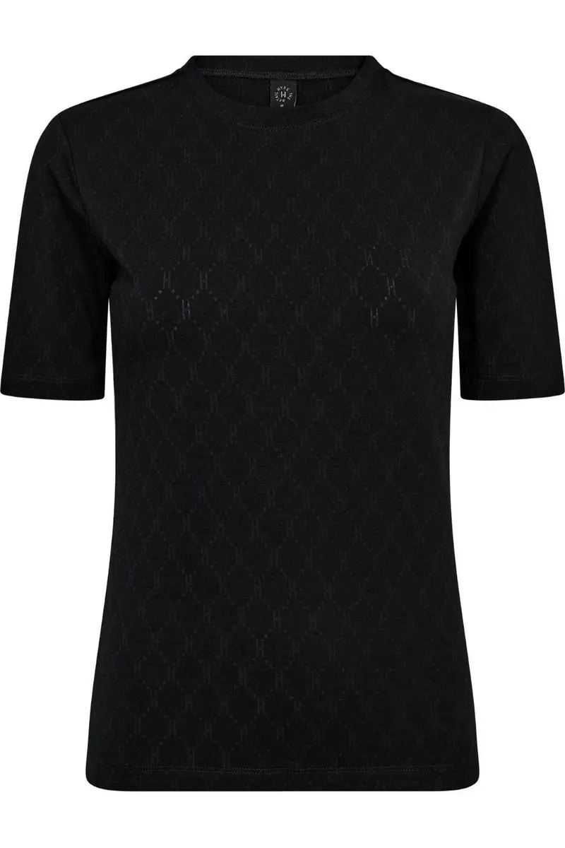 Hype The Detail - Tee S/S, Cotton 600-2 - 9 - Black