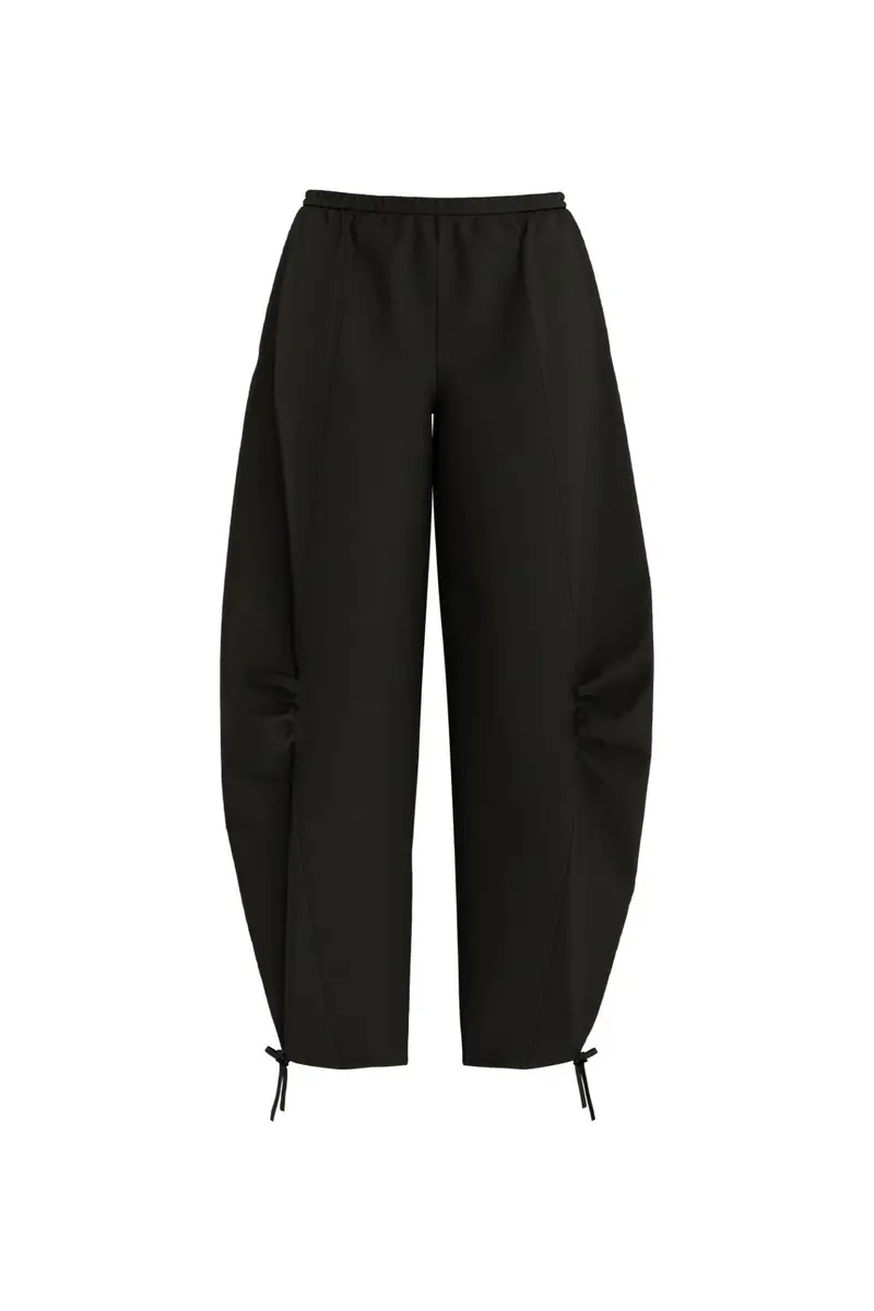 Hypedrop - Hdfarah Barrel Pants 32001194 - 5269164 - Black