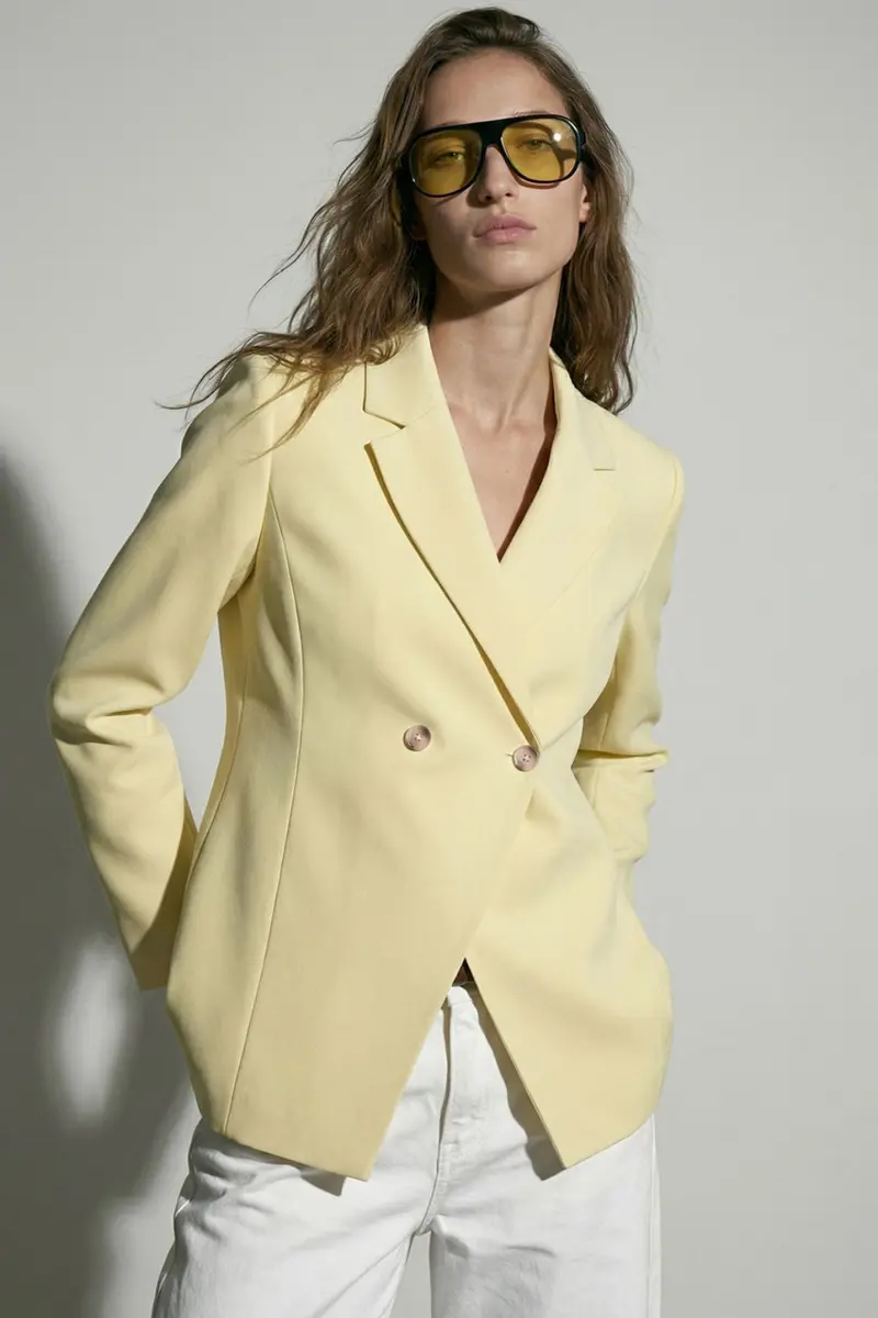 Hypedrop - Hdkamilla Ls Fitted Blazer 32000852 - 5191861 - Anise Flower