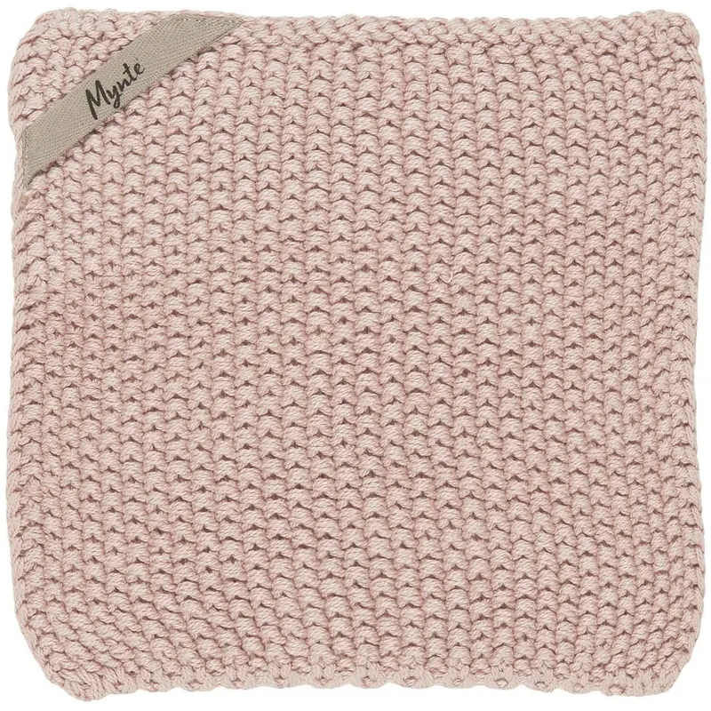 Ib Laursen - Grydelap Mynte Rose Shadow Strikket - 6350-43