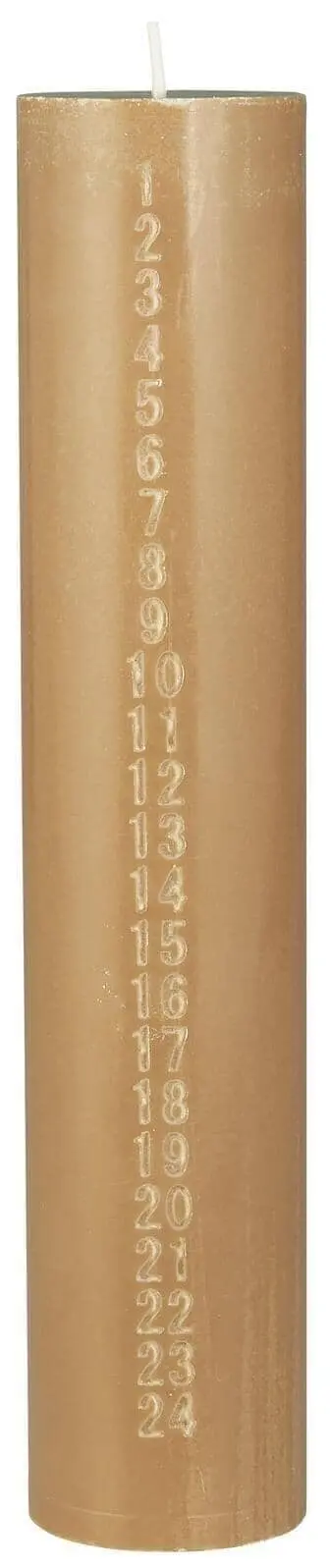 Ib Laursen - Kalenderlys 1-24 PræGet Tal Honey Stearin SvanemæRket - 78009-67
