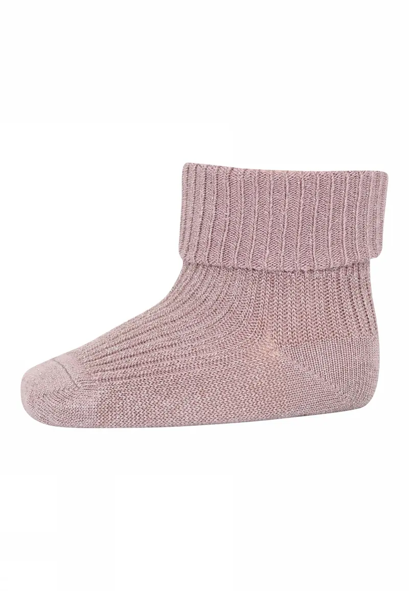 Ida glitter socks - Mauve Shadows
