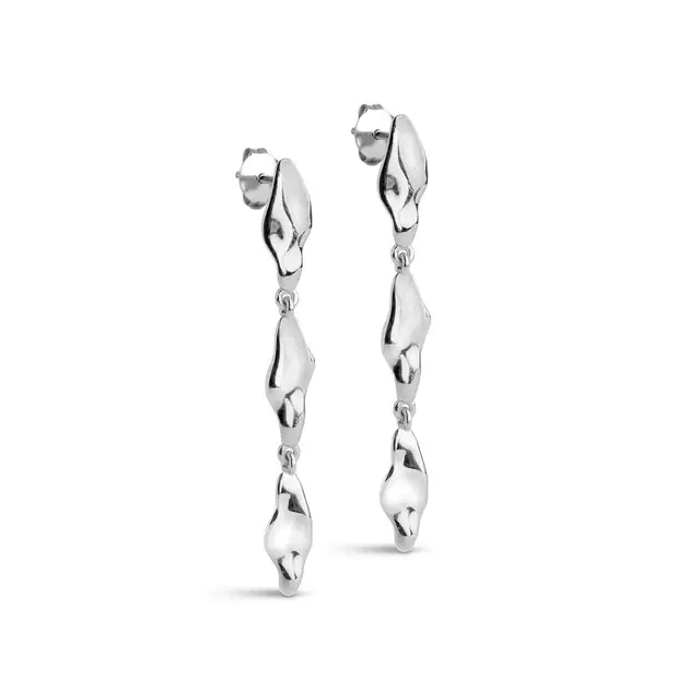 India medium earrings sølv