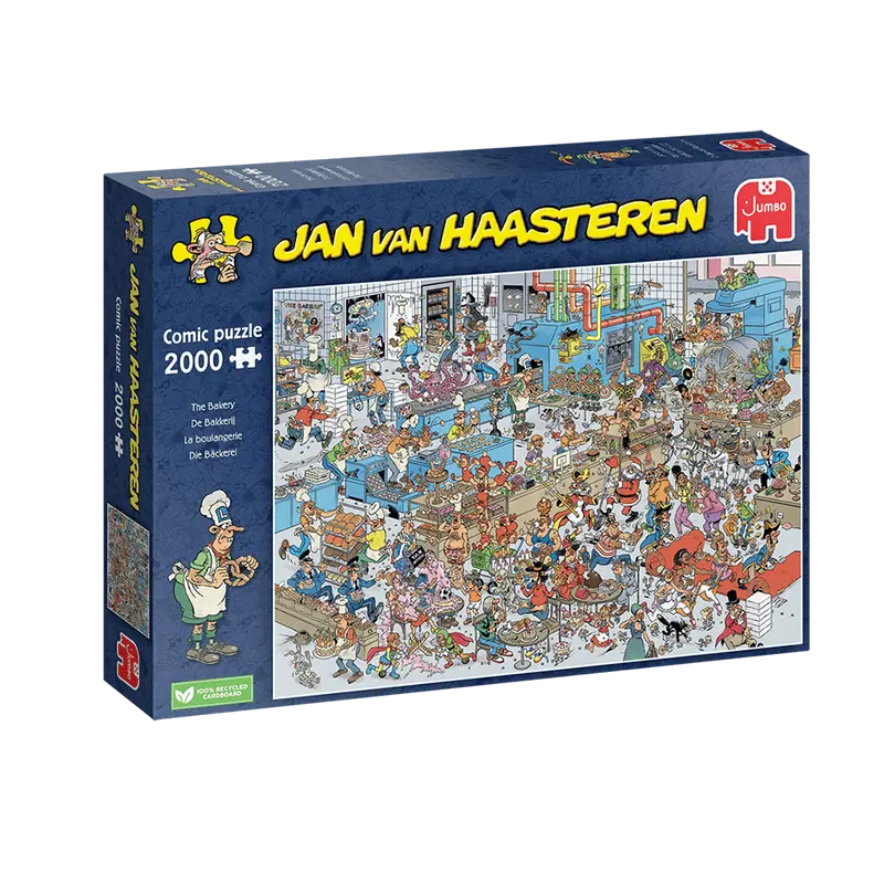Jan van Haasteren 2000 brikker puslespil The Bakery