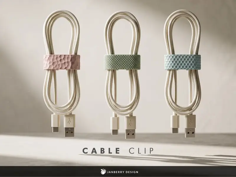 Janberry Kabelclips med Mønster