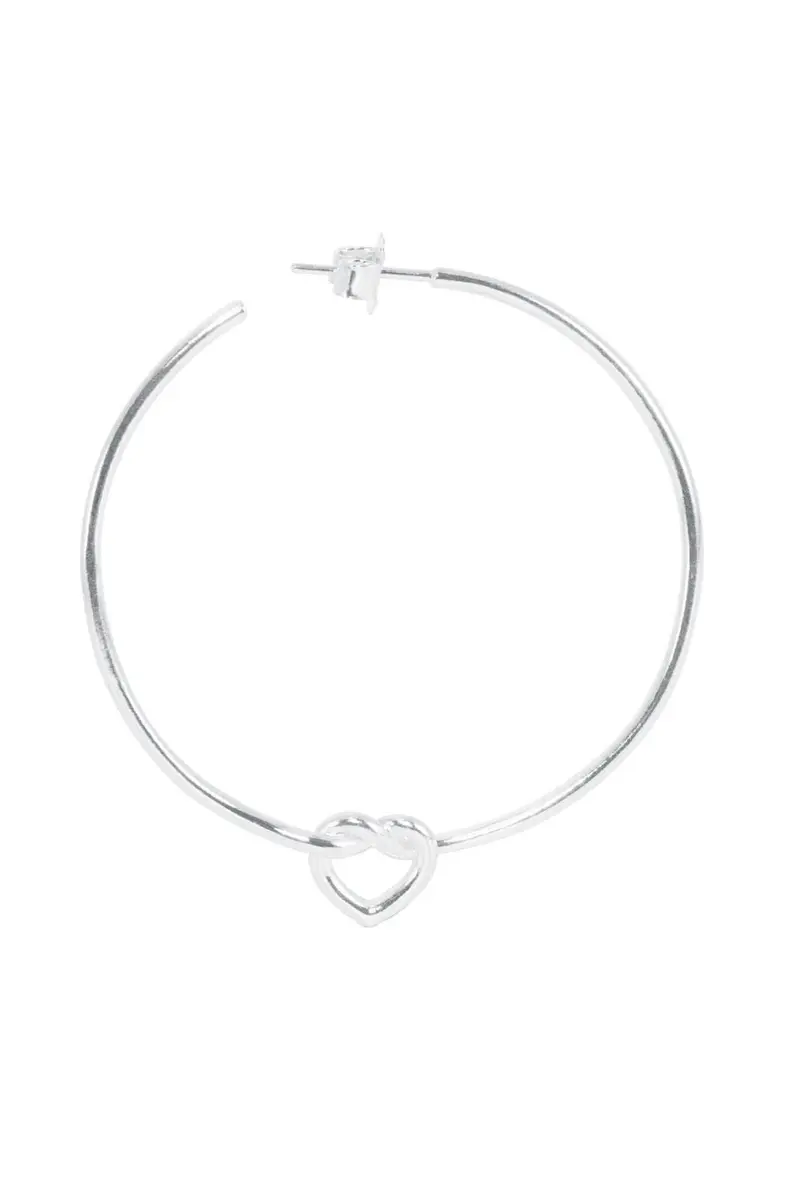 Jane Kønig - Big Tied Heart Hoop BTHH-AW25-S - Ørering