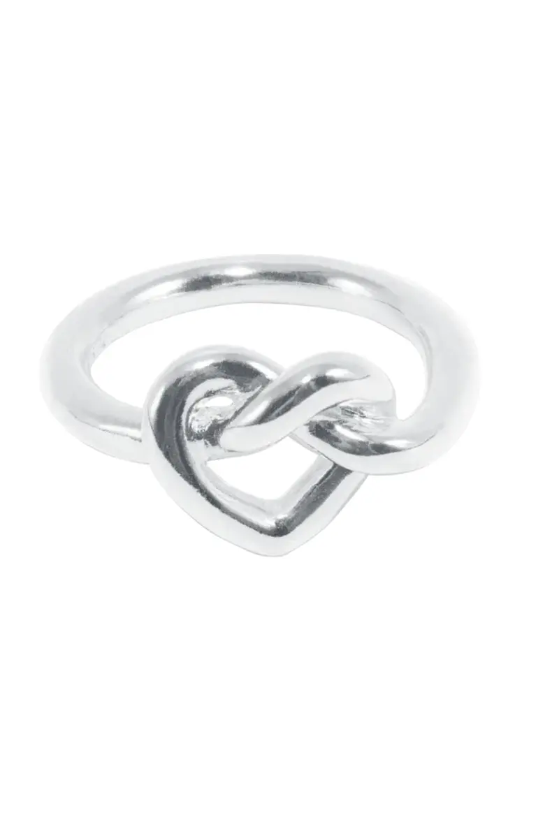 Jane Kønig - Big Tied Heart Ring BTHR-AW25-S - Ring