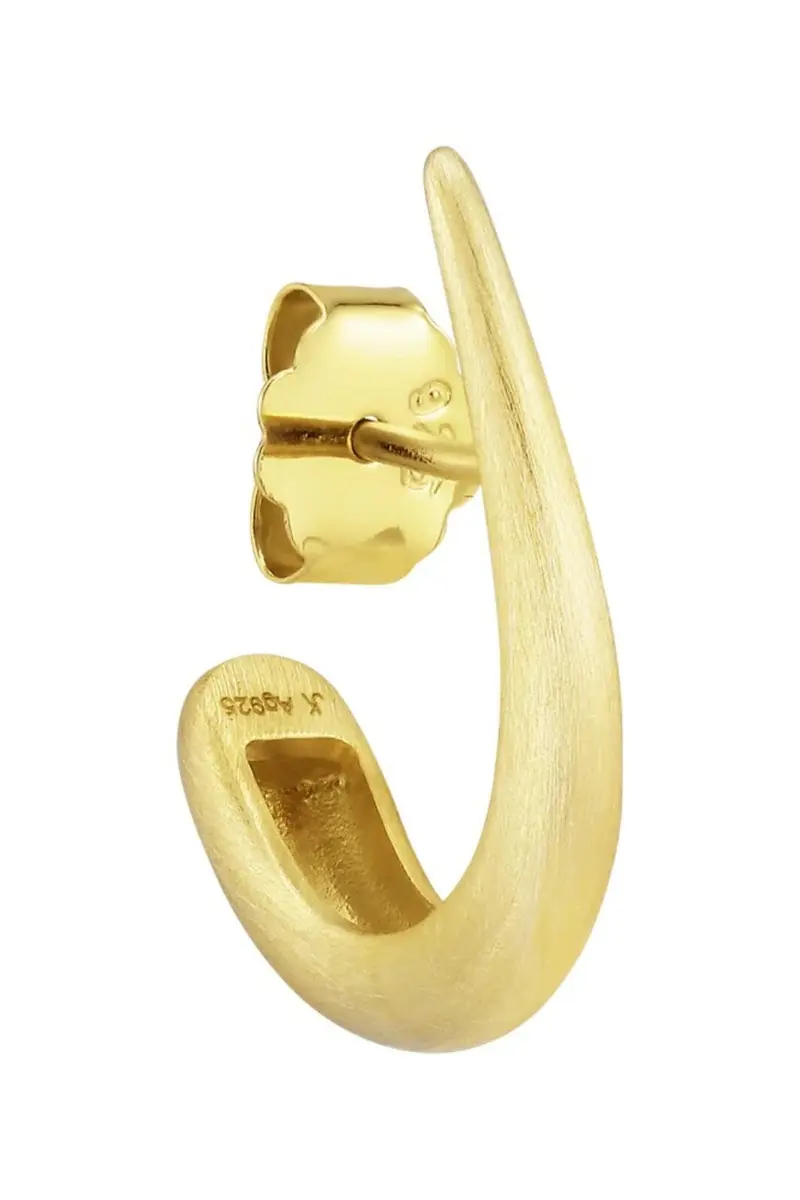 Jane Kønig - Mega Orbis Drop Stud MODS-SS25-G - Forgyldt