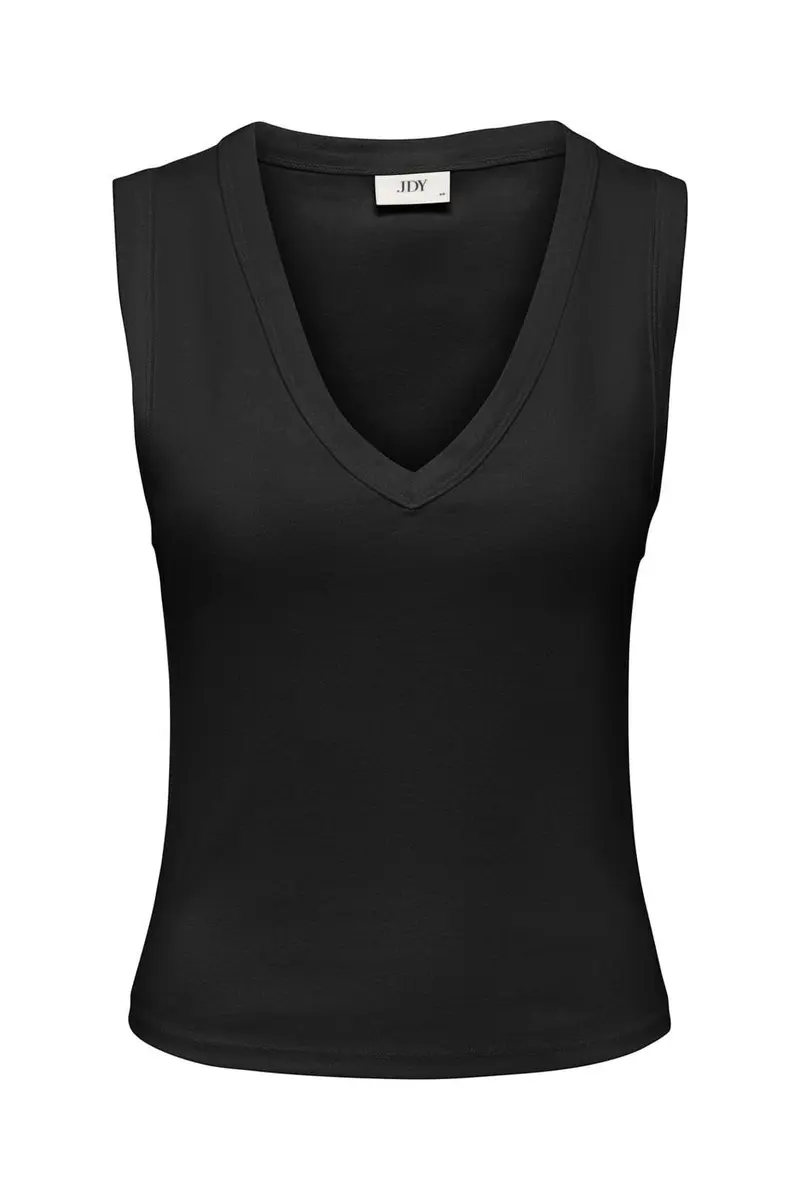 Jdy - Jdyaspa Life S/L Vneck Tank Top - 5289327 Black