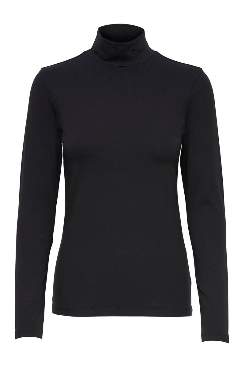Jdy - Jdyava New Turtleneck Top - 3433706 Black