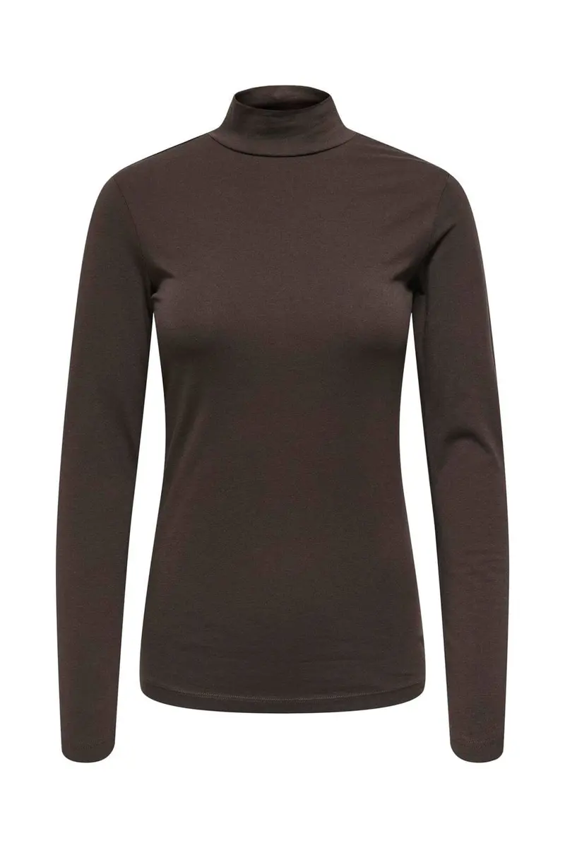 Jdy - Jdyava New Turtleneck Top - 4876509 Chocolate Torte