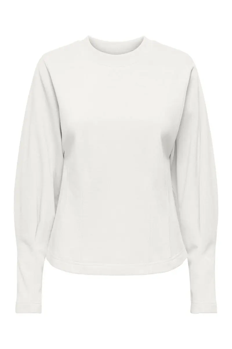 JDY - Jdycreame L/S Waisted Top - 5019993 Cloud Dancer