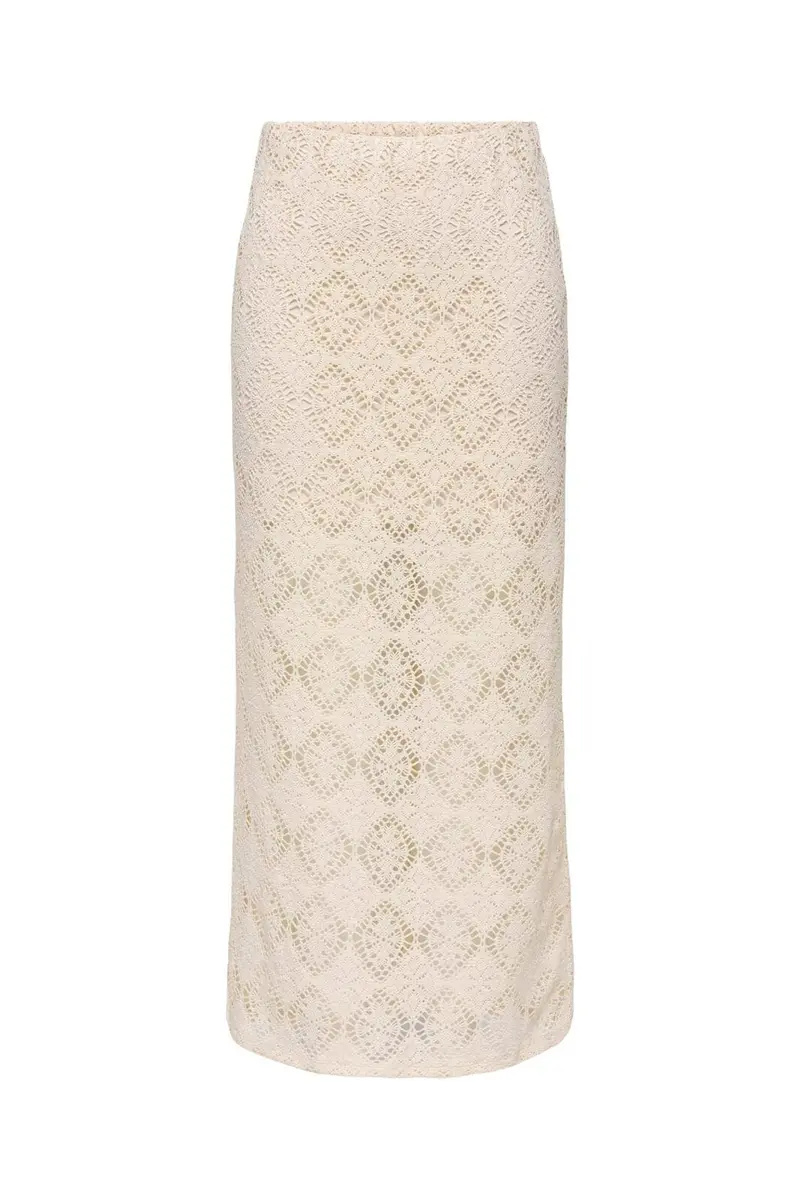 JDY - Jdyeva Maxi Skirt Dia - 5014408 Birch