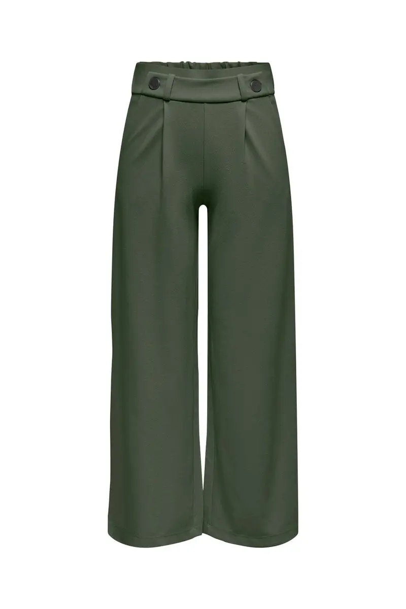 JDY - Jdygeggo Life New Long Pant - 4661283 Kambaba Black Buttons