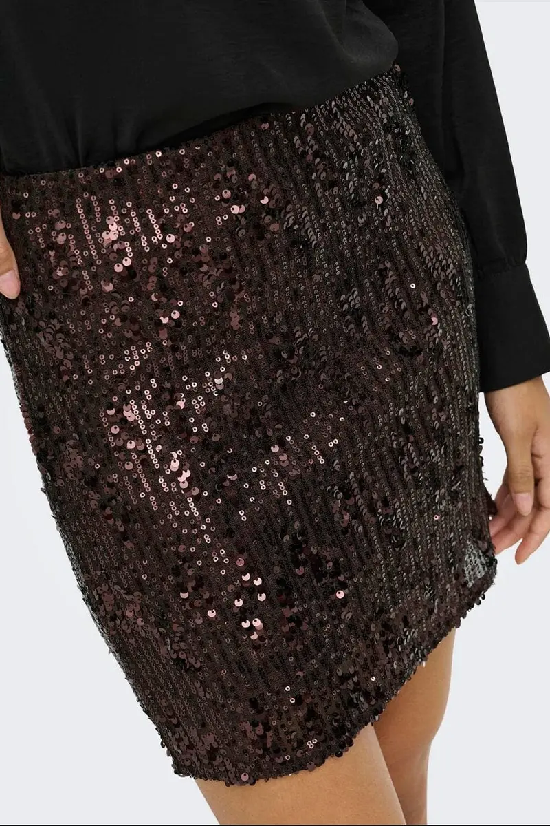 JDY - Jdylola Mini Skirt - 5173961 Rum Raisin