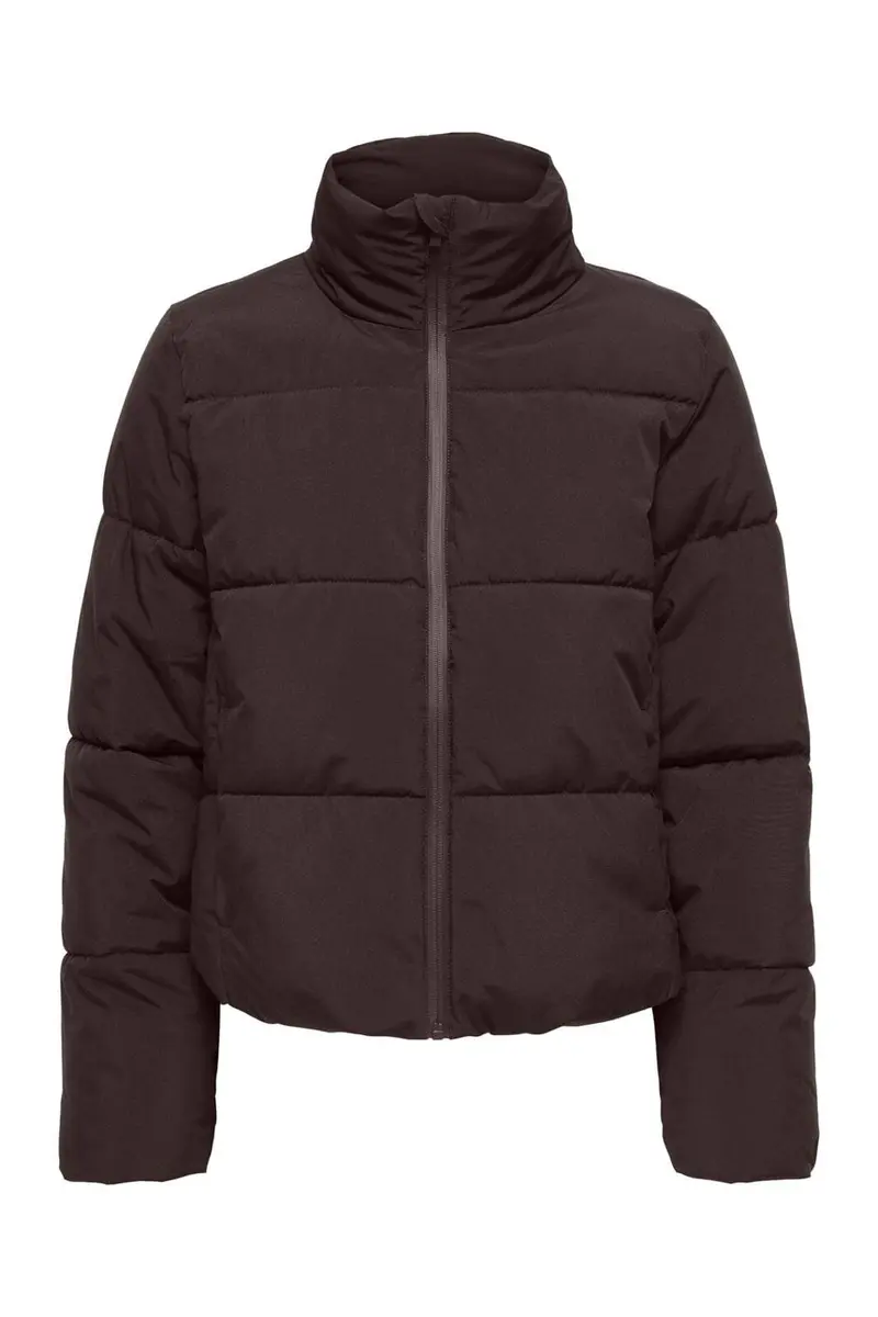 Jdy - Jdyluna Short Puffer Hab - 5102581 Chocolate Torte