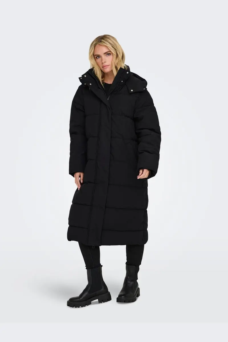 JDY - Jdymaja Long Padded Jacket Yfm - 4734295 Black Dtm Jdy Lining