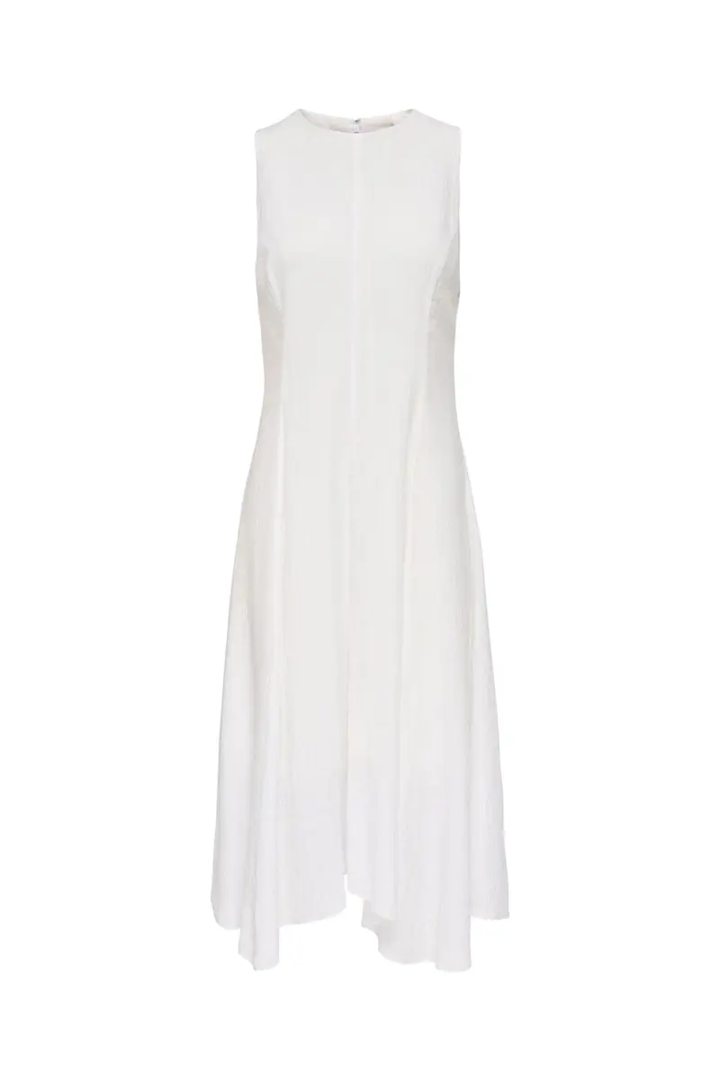 Jdy - Jdymyrna S/L Ancle Dress - 5194124 Cloud Dancer