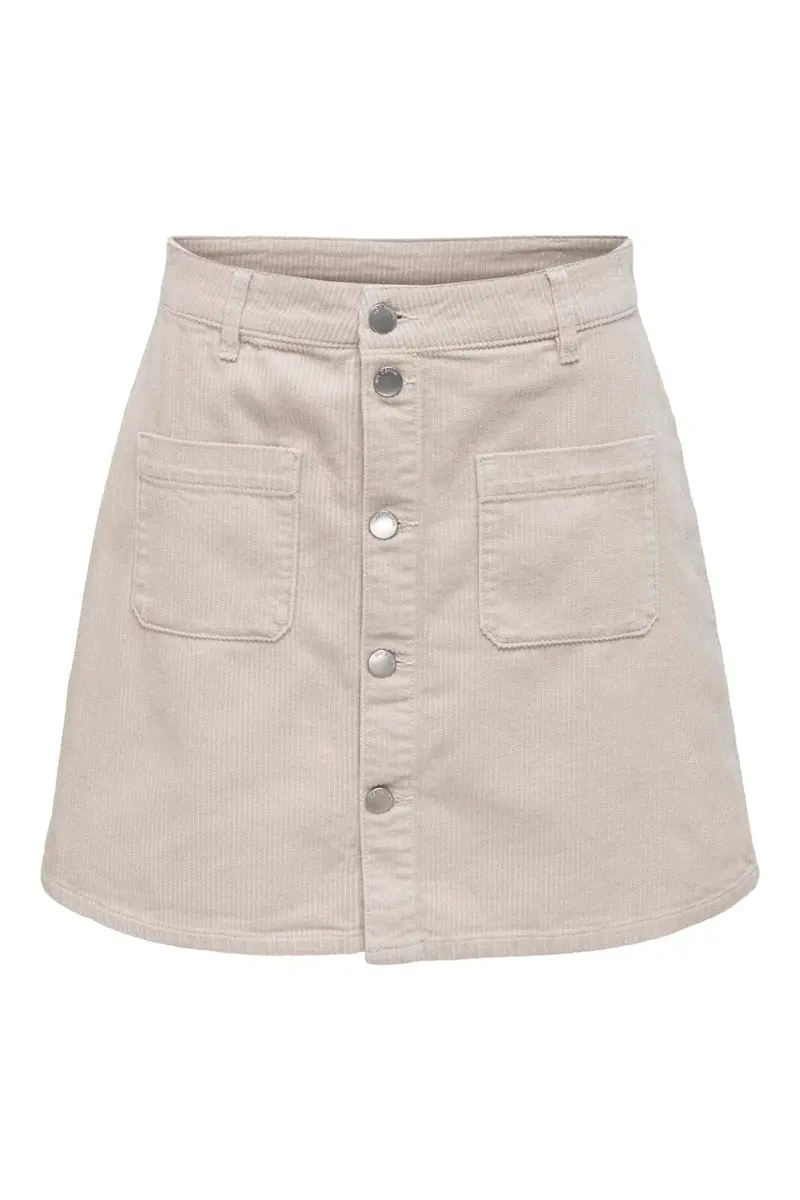 JDY - Jdyshiraz Corduroy Skirt - 3825144 Moonbeam