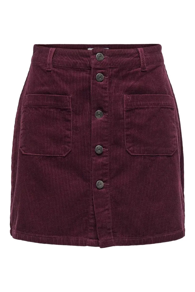 JDY - Jdyshiraz Corduroy Skirt - 4815192 Fig