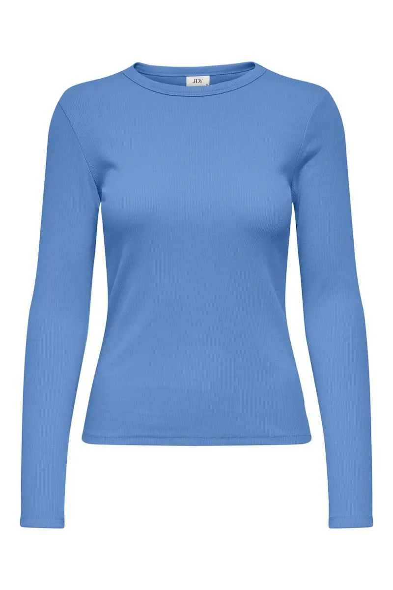 JDY - Jdysolar L/S O Neck Top Dia - 4957097 Provence