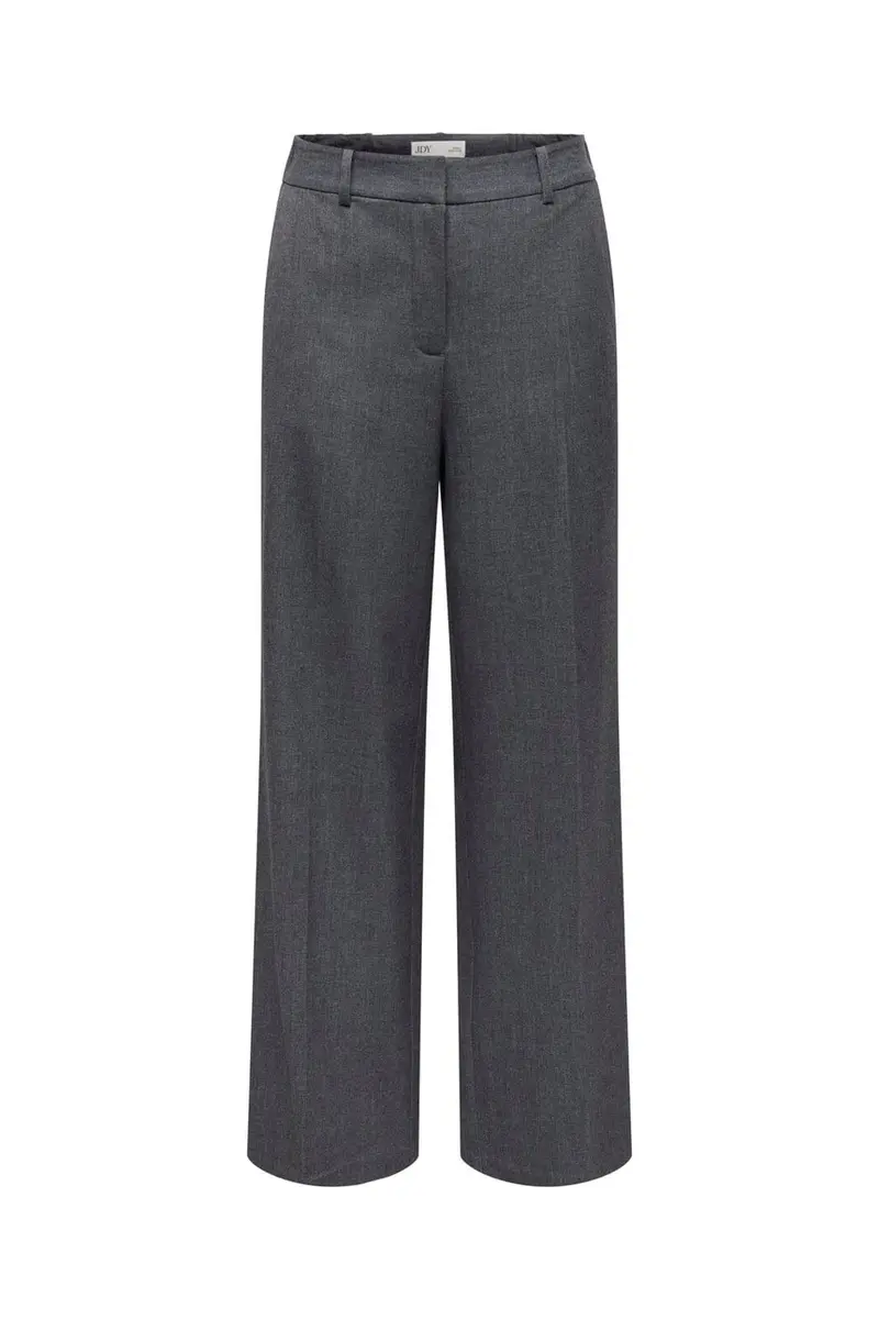 JDY - Jdyvalerie Wide Pant - 5084177 Dark Grey Melange