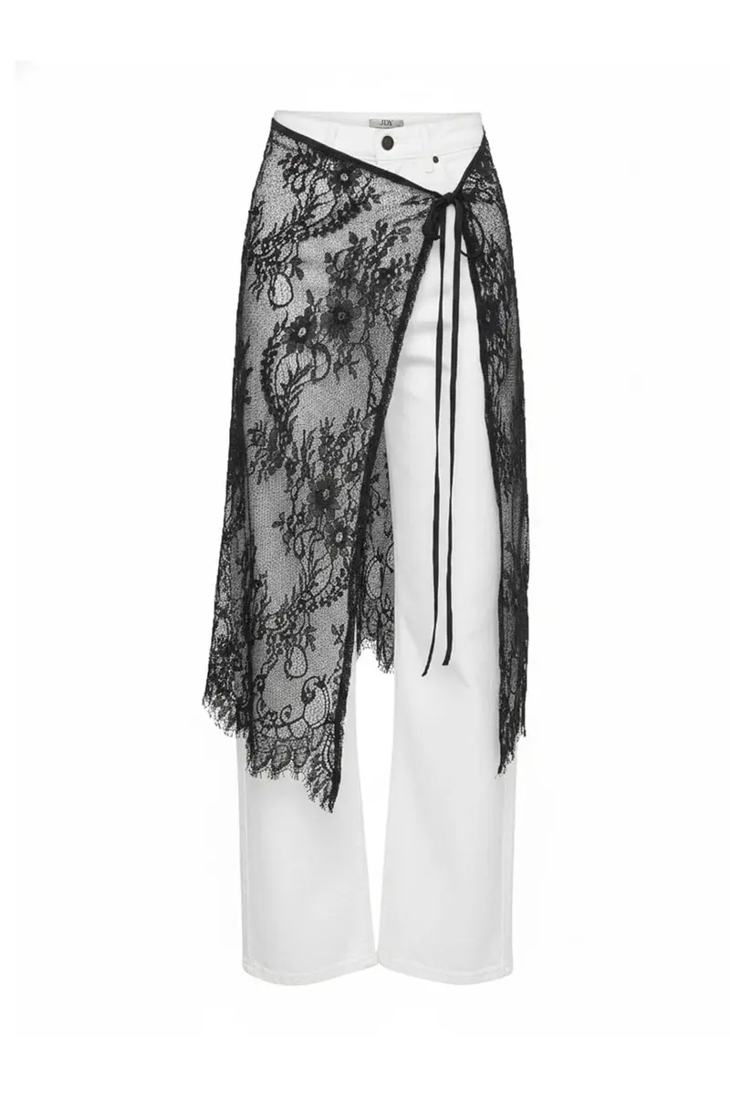 JDY - Jdywinnie Lace Scarf - 5143109 White