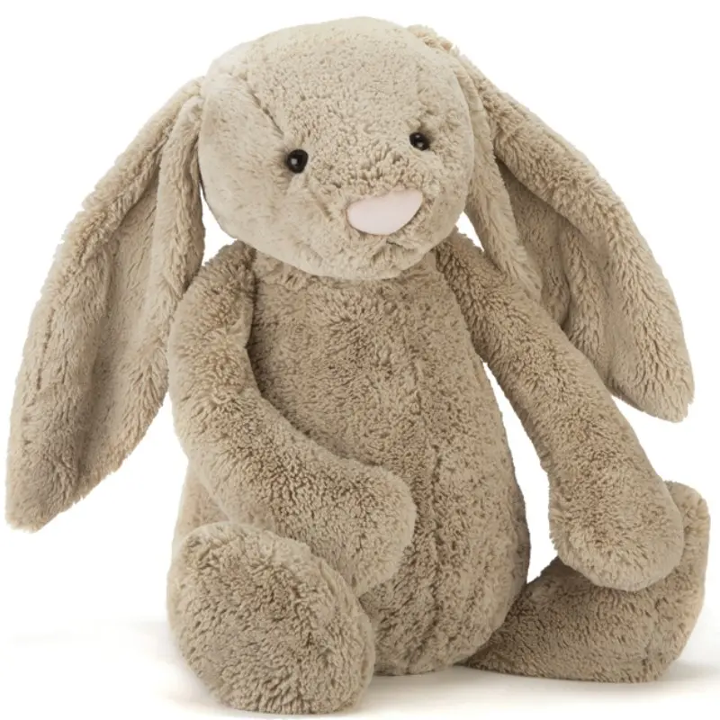 Jellycat bashful kanin, beige 67 cm