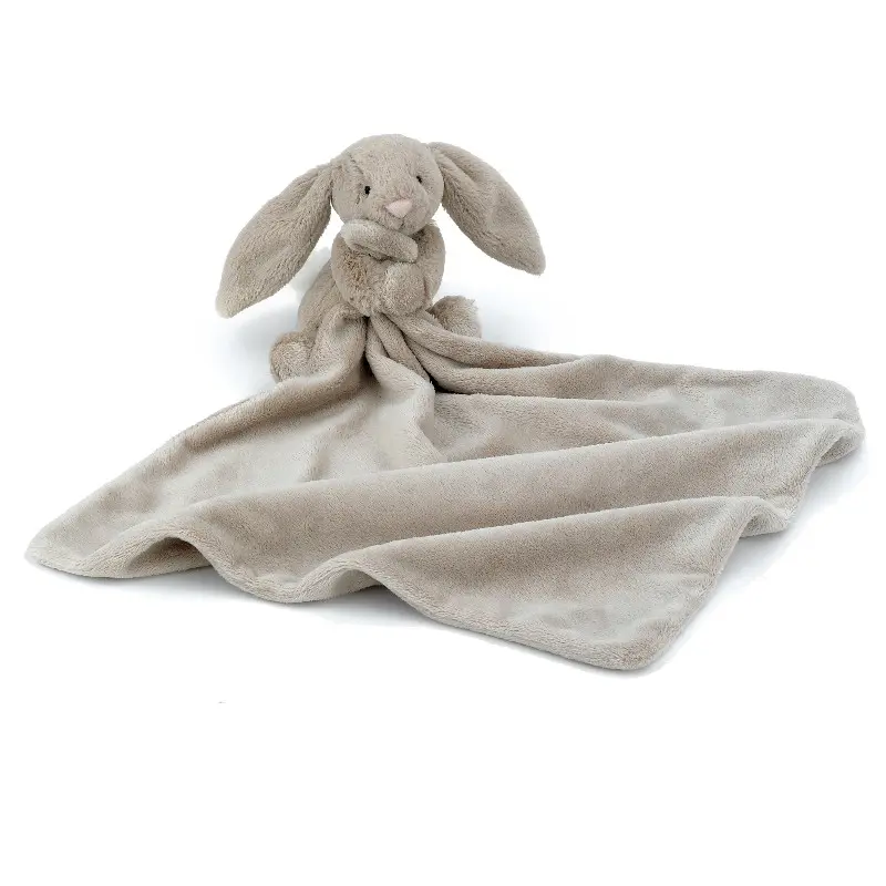 Jellycat bashful nusseklud, beige kanin