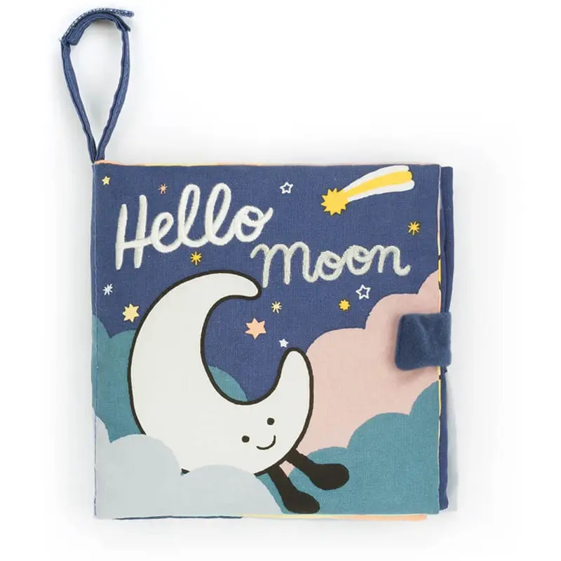 Jellycat Hello Moon Stof Bog 18 cm