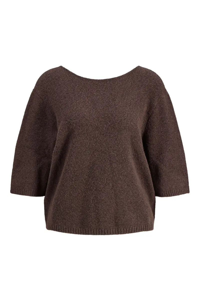 Jjxx - Jxclara Diverse Ss Knit - 4959832 Seal Brown
