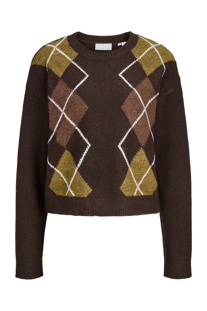 Jjxx - Jxharvi Crew Neck Knit - 5082407 Demitasse
