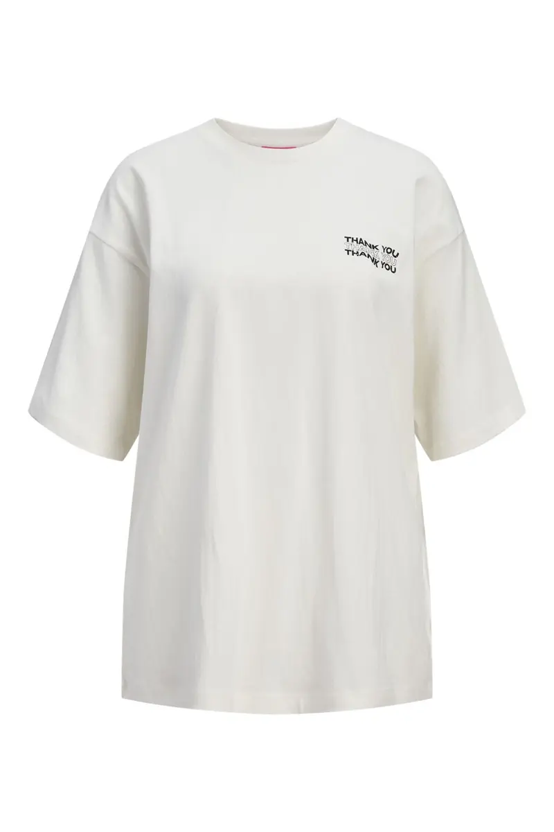 Jjxx - Jxmillow Loose Ss Tee Sp226 - 4979722 Sugar Swizzle Thank You For Nothing