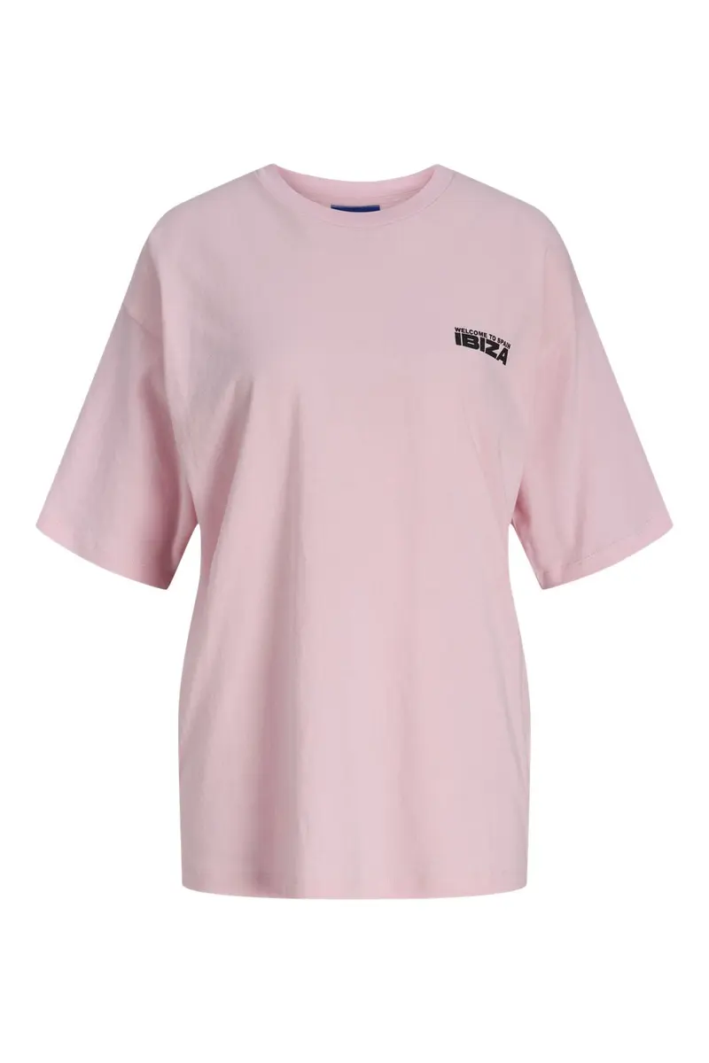 Jjxx - Jxmillow Loose Ss Tee Sp226 - 4979724 Pink Lady Welcome To Spain Ibiza