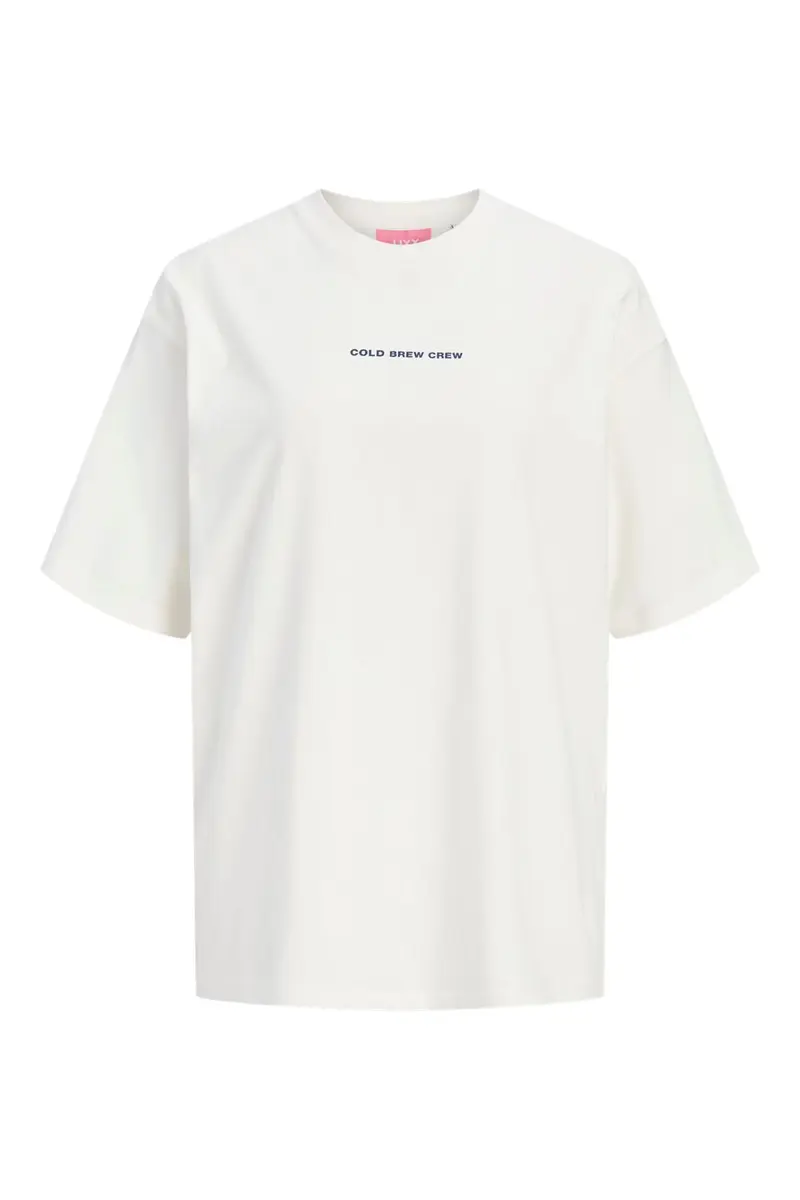 Jjxx - Jxmillow Loose Ss Tee Stydss26 - 5163390 Cloud Dancer Iced Americano