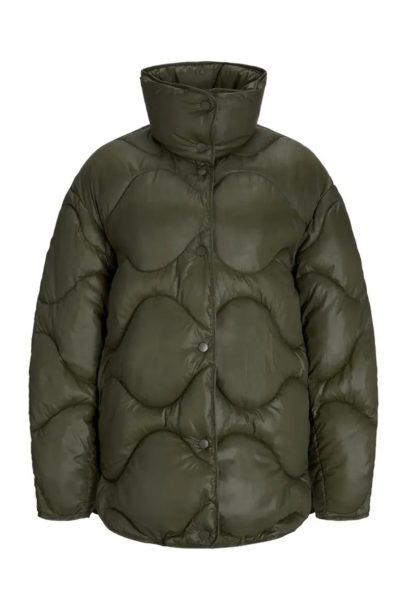 Jjxx - Jxstella Shiny Quilted Jacket Sn - 4602253 Grape Leaf
