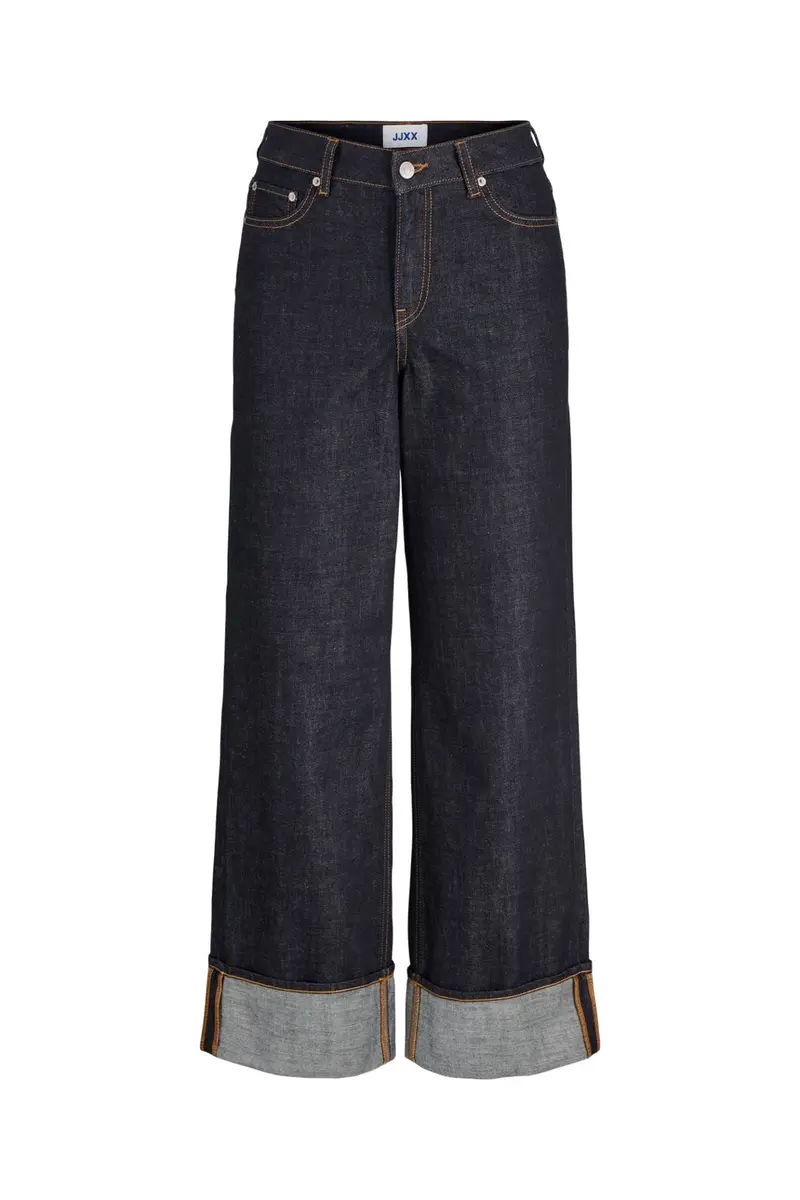 Jjxx - Jxtokyo Vega Wide Fold Up R269 - 4825097 Dark Blue Denim