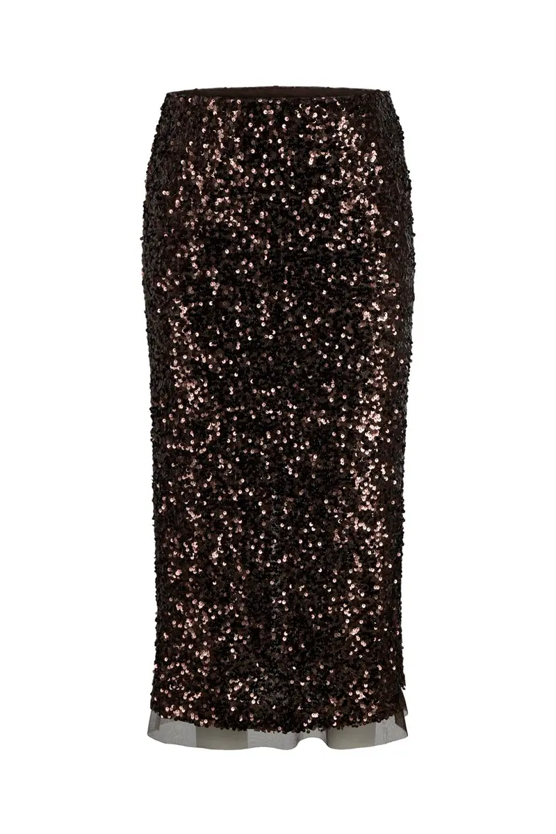 Jjxx - Jxzola Sequin Skirt - 5108014 Demitasse