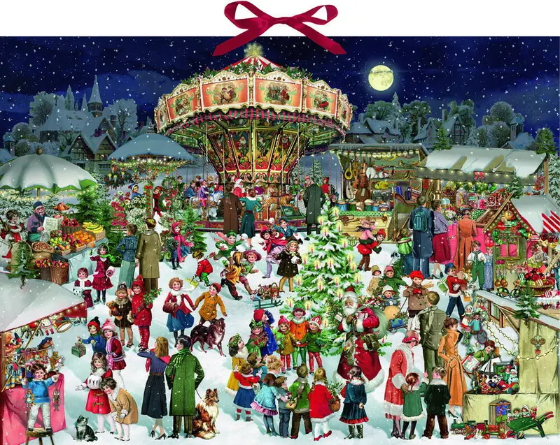 Julekalender, Nostalgic christmas market