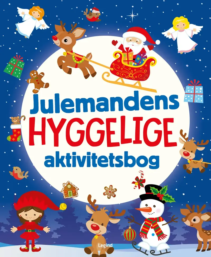 Julemandens hyggelige aktivitetsbog "rest"