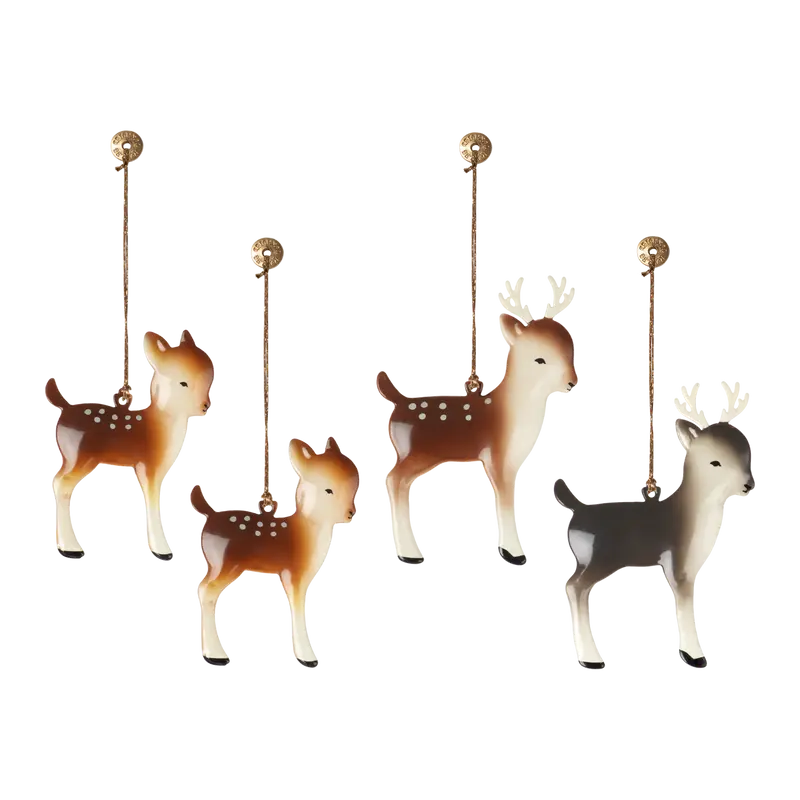 Juleophæng, rensdyrfamilie i æske