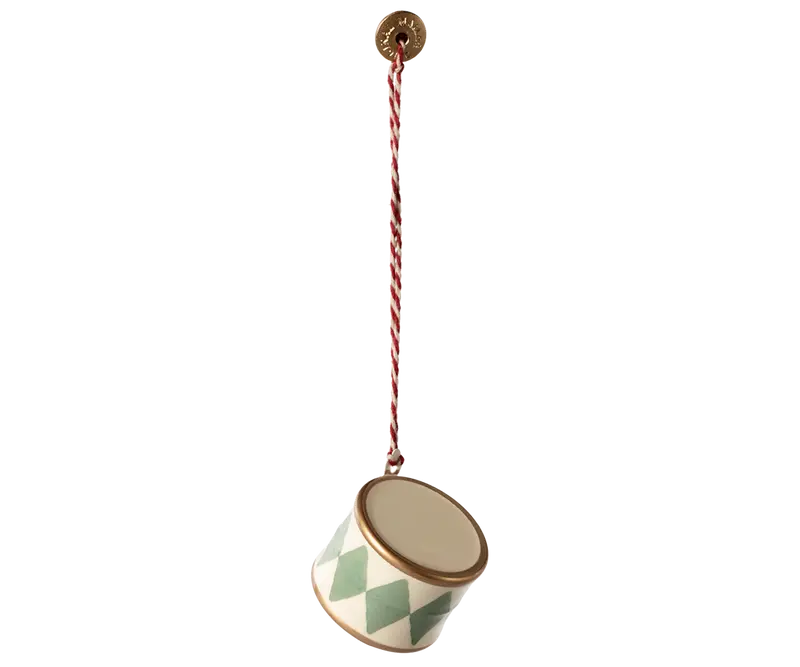 Juleophæng, tromme, mint grøn