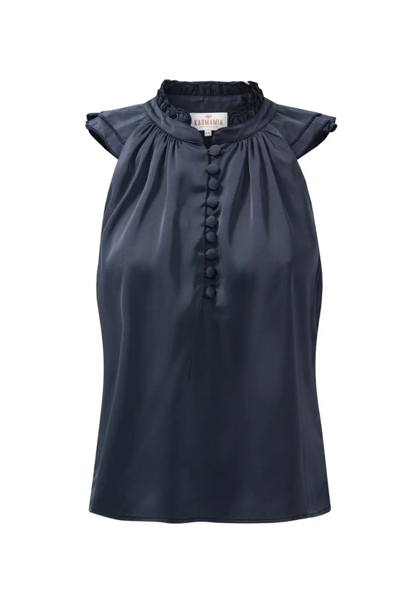 Karmamia - Anna Top 2470 - Hammered Sapphire