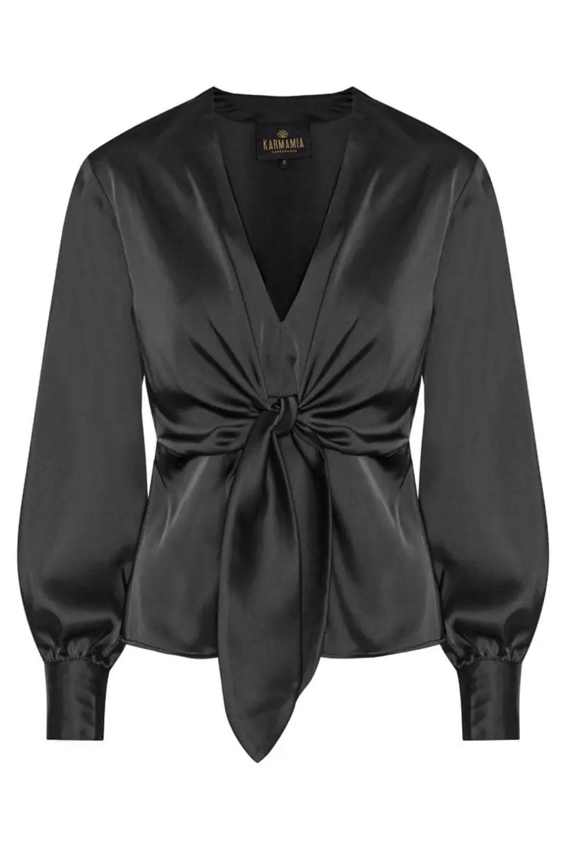 Karmamia - Blair Blouse - Semi Rich Black