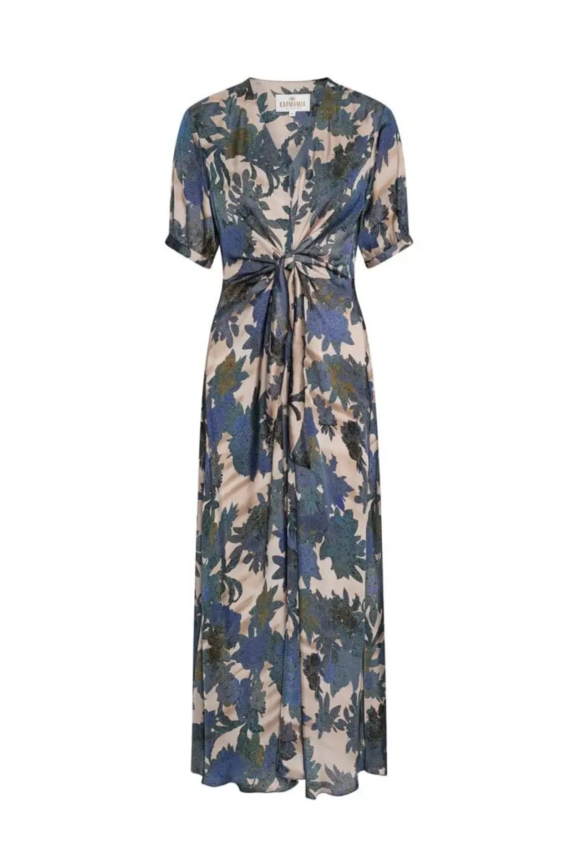 Karmamia - Faye Dress 2472 - Indigo Flower